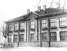 Budynek szkoły - lata 30-te